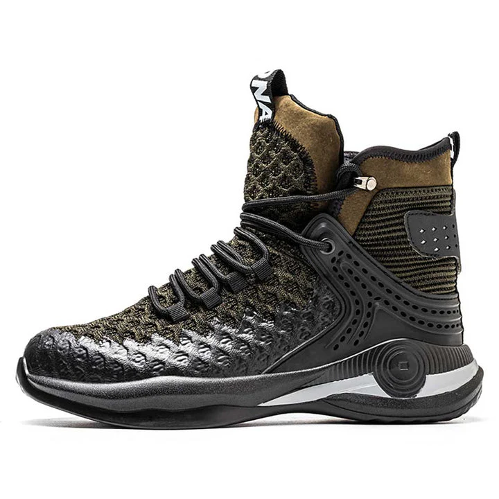 Buty ochronne m?skie z metalowym noskiem - lekkie, z przyczepn? i przewiewn? podeszw?