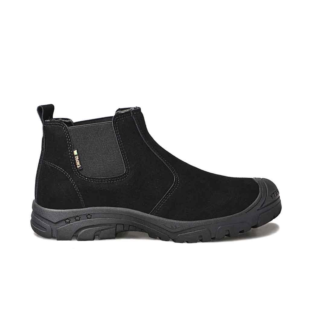 M?skie Buty Typu Chelsea Boots Stalowy Palec - Antypo?lizgowe Obuwie Ochronne