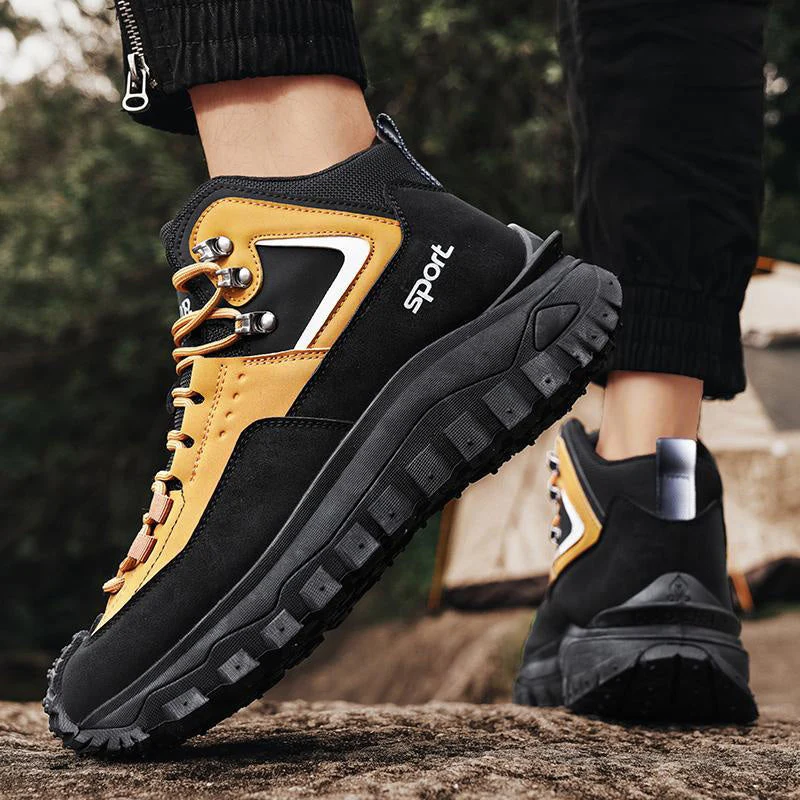 Buty m?skie casual z siateczk? - oddychaj?ce, lekkie i antypo?lizgowe