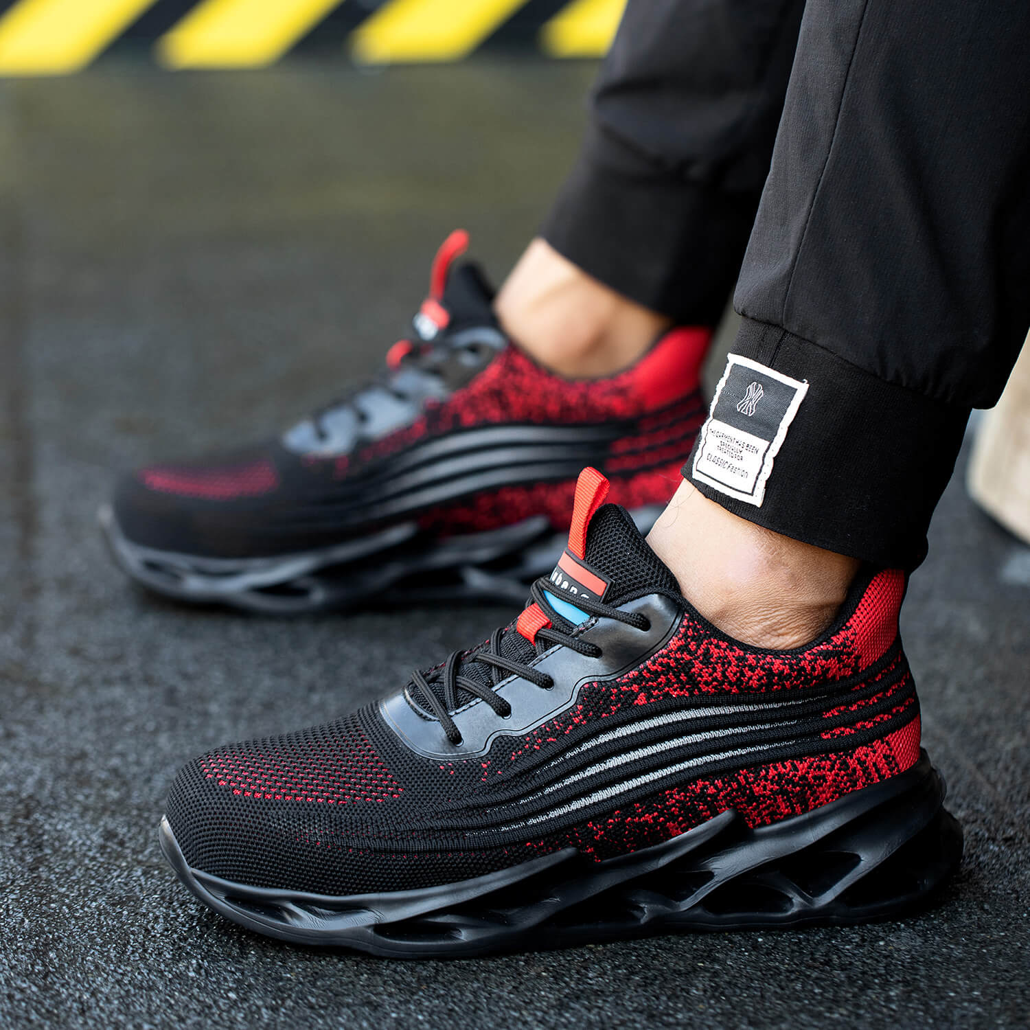 Wygodne M?skie Tenis��wki Robocze S3 Stalowy Palec