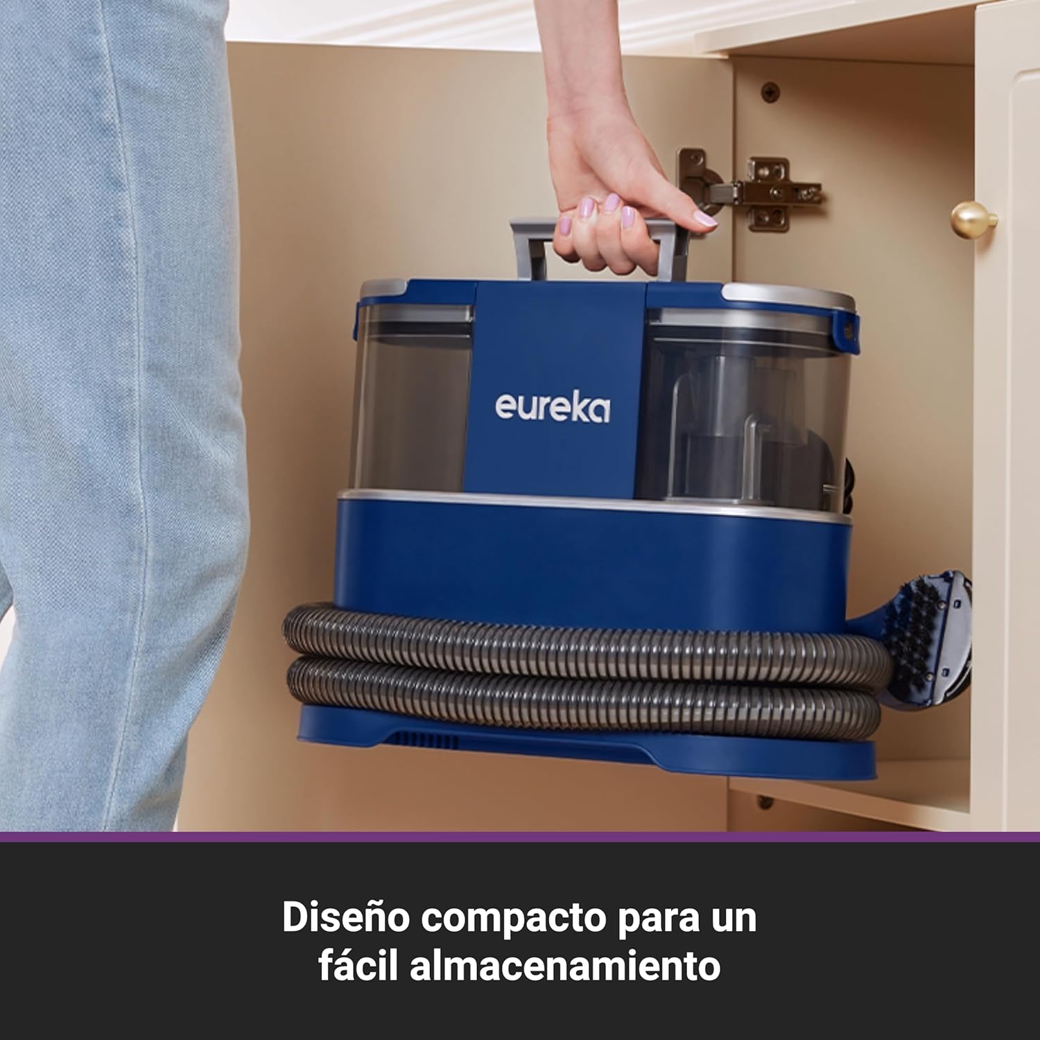 Aspiradora Eureka NEY100 para Alfombras y Tapicería | Limpiador Multi-Superficie con Depósito de 1.5L
