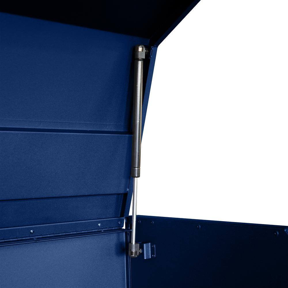 2025 Husky Caja de Herramientas Combinada con Ruedas de 23 Cajones – 56 plg (An) x 22 plg (Pr) en Azul Mate