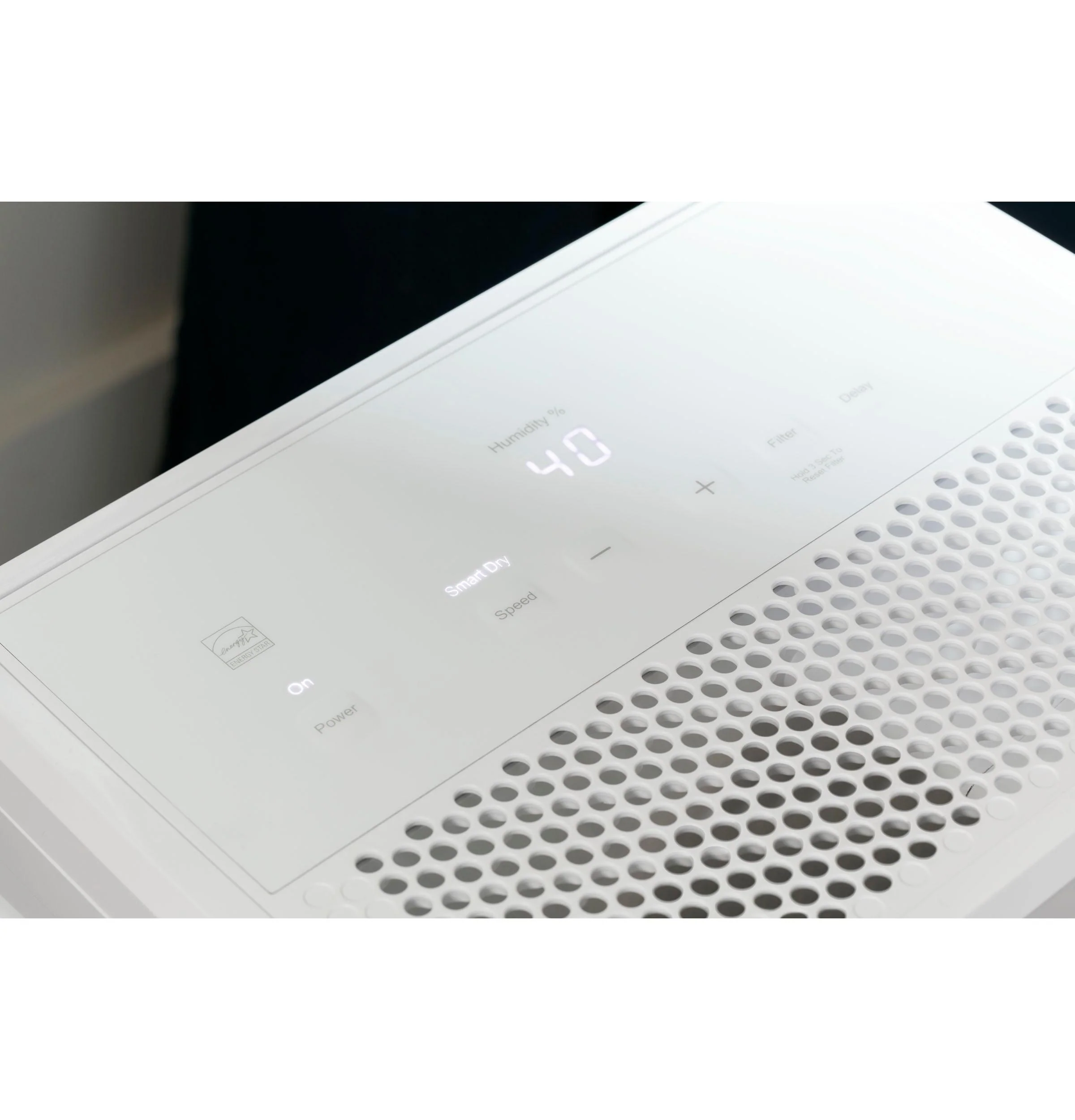 2025 GE Appliances ADHR35LB – Deshumidificador Portátil de 35 Pintas Certificado Energy Star® con Smart Dry