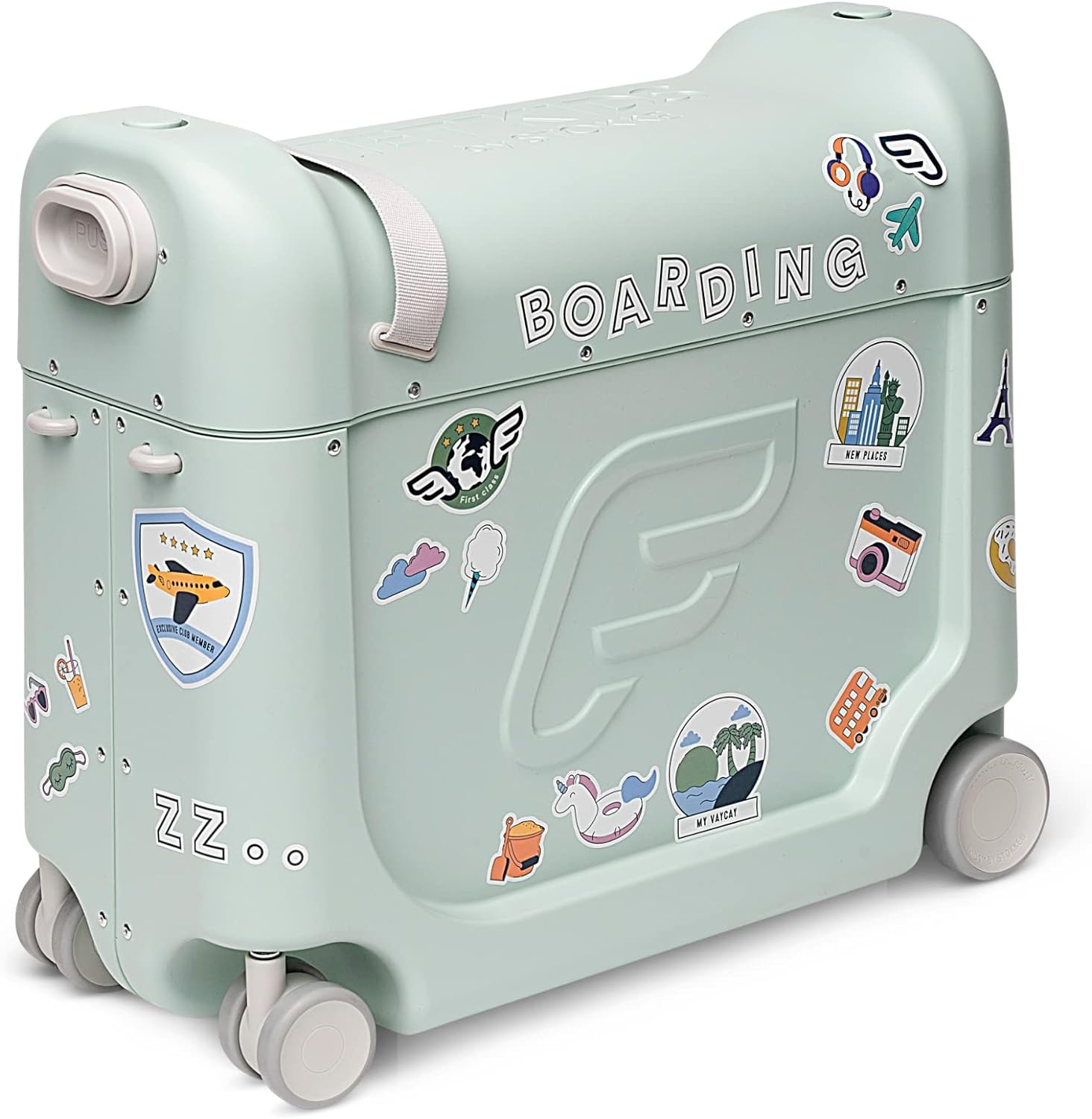 Maleta de Mano para Niños y Cama para Vuelo – Ayuda a tus hijos a relajarse y dormir en el avión – Aprobada por múltiples aerolíneas – Ideal para niños de 3 a 7 años