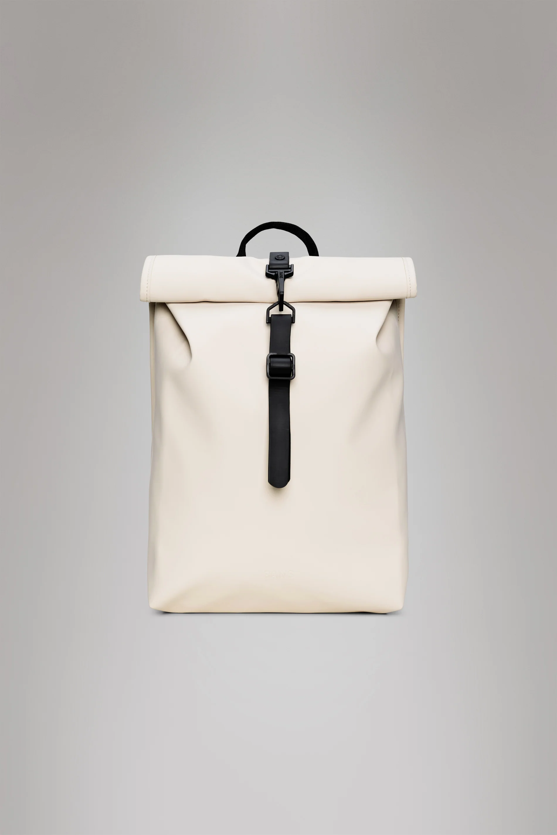 2025 Rolltop Rucksack Mini – Mochila Urbana Compacta e Impermeable con Cierre de Mosquetón – Tejido PU – Ideal para Desplazamientos Diarios