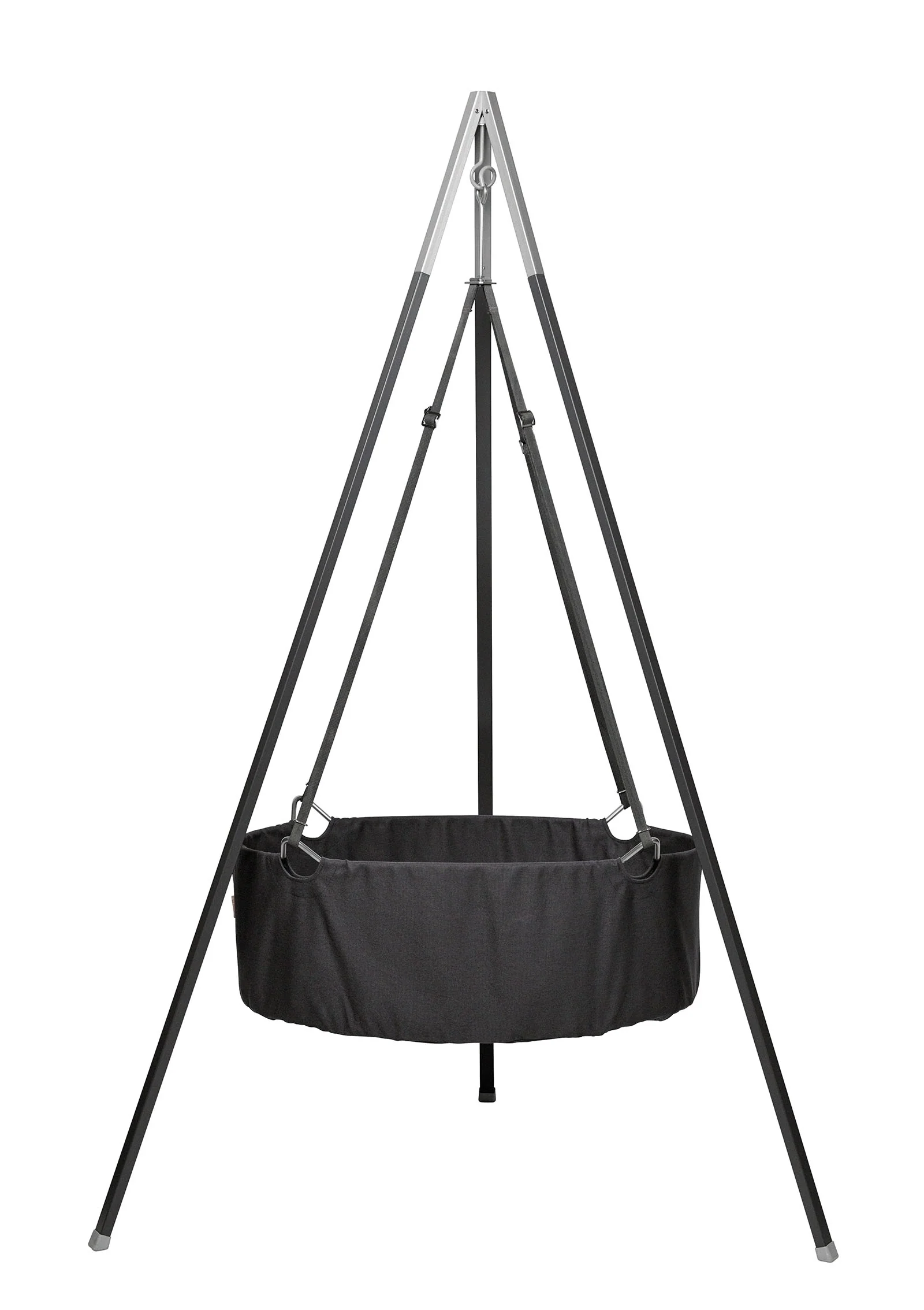 2025 Conjunto cuna 'Classic' con soporte gris/gris