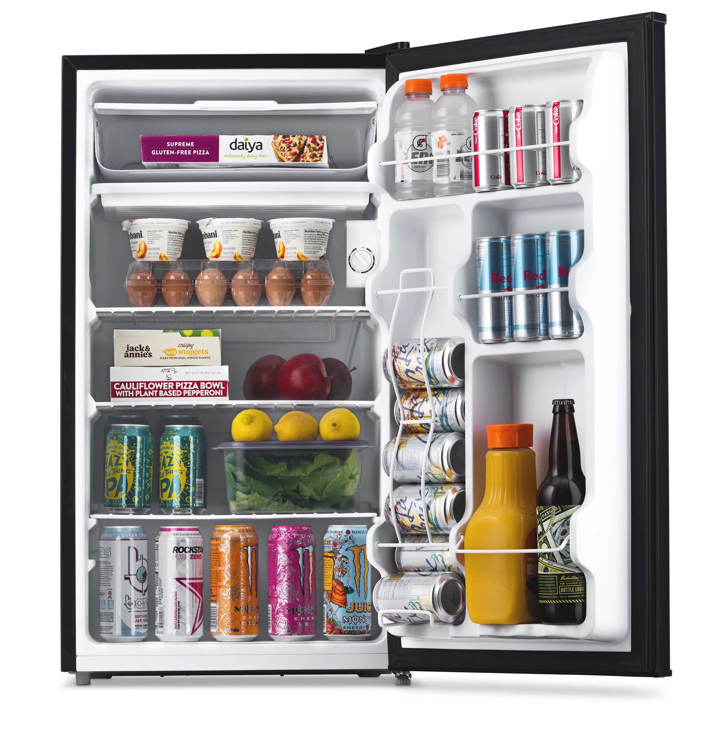2025 Refrigerador Mini Bar Compacto Newair con Congelador – Negro (3,3 pies³)