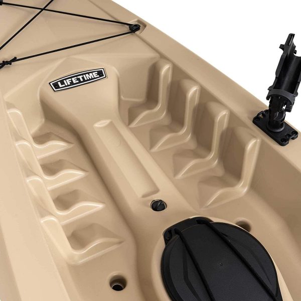Lifetime 90806 Tamarack Angler 100 Kayak de Pesca 2 Paquetes (Remos Incluidos)