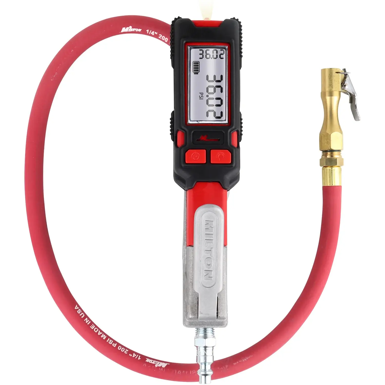 2025 Inflador Digital de Precisión NEW & IMPROVED S-581e con Boquilla EZ-LOCK™ – 0 a 160 PSI, Precisión Extrema ±0,25 %