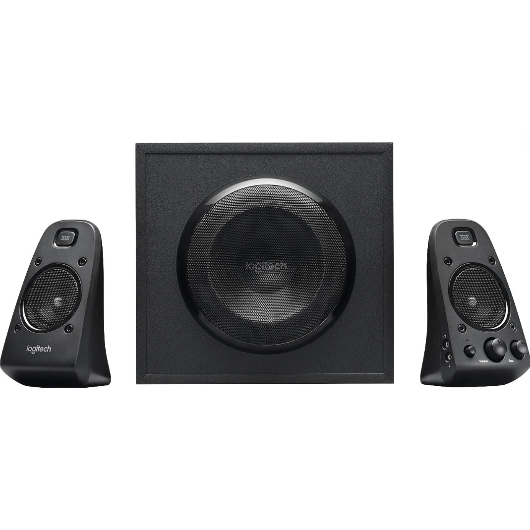 Logitech – Sistema de Altavoces 2.1 Z623 (3 Piezas) – Negro