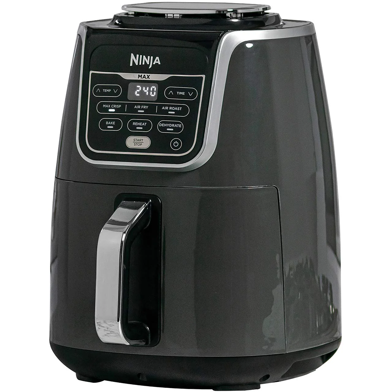 2025 Ninja AF160UK Maxi freidora de aire 5,2 L, 6 en 1, sin aceite, funciones Air Fry, Max Crisp, asar, hornear, recalentar, deshidratar, formato familiar, digital, cocción directa de alimentos congelados, recubrimiento antiadherente