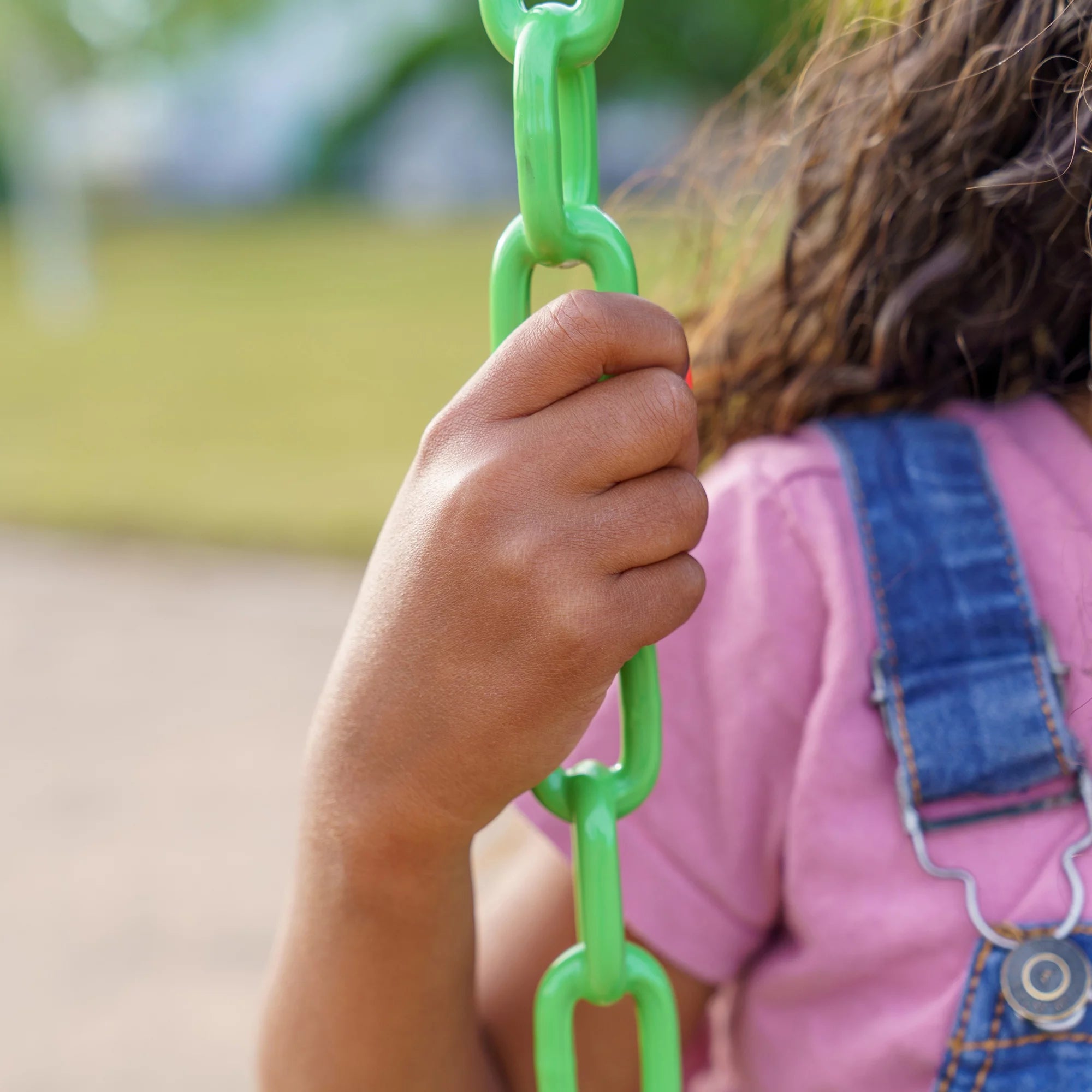 2025 Set de Columpios de Metal para Niños Lifetime con 2 Columpios de Cinta y Barra de Trapecio – 9 pies (91206)