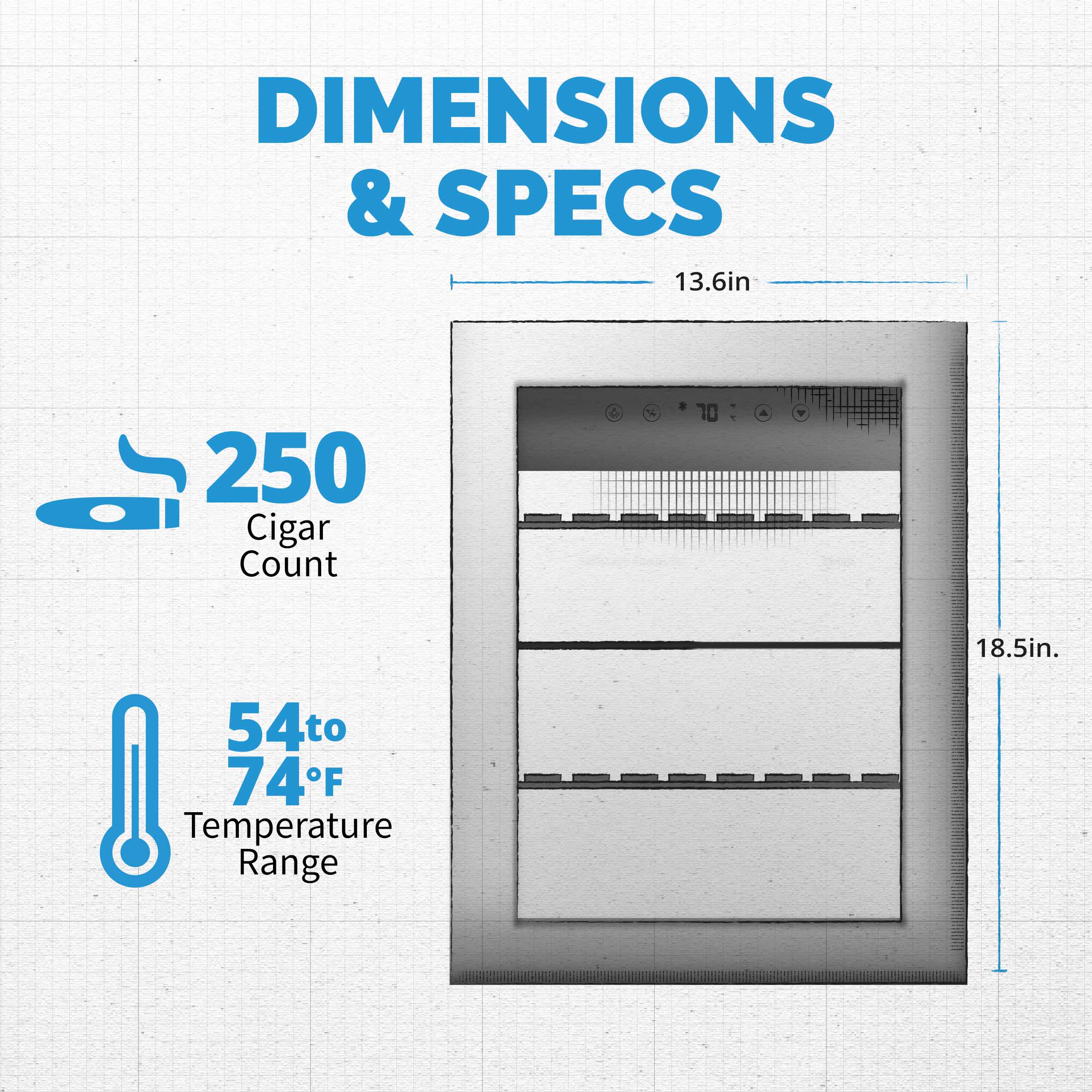2025 Humidificador Eléctrico para Puros Newair