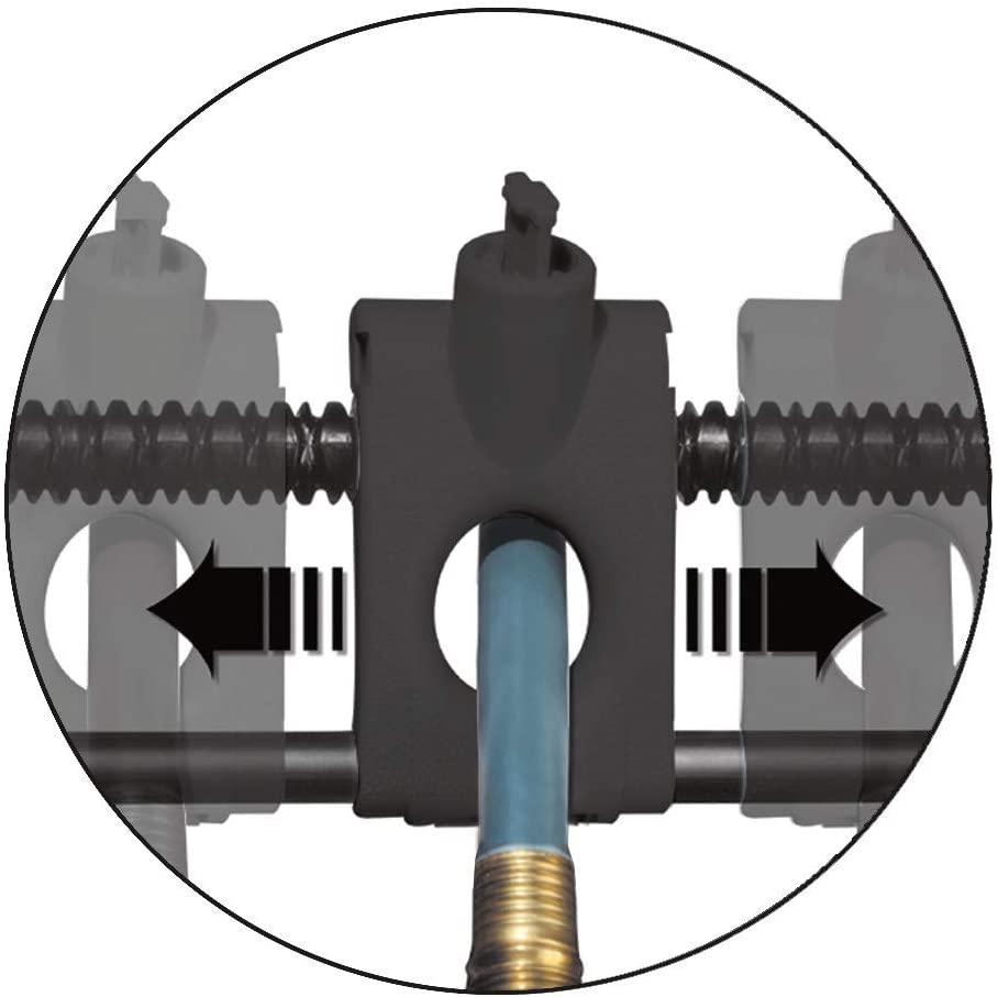Suncast Aquawinder Carrete para Manguera de Jardín en Estilo Ratán de 125' – Ligero, Portátil, Enrollador Automático de Agua Sin Esfuerzo – Color Java