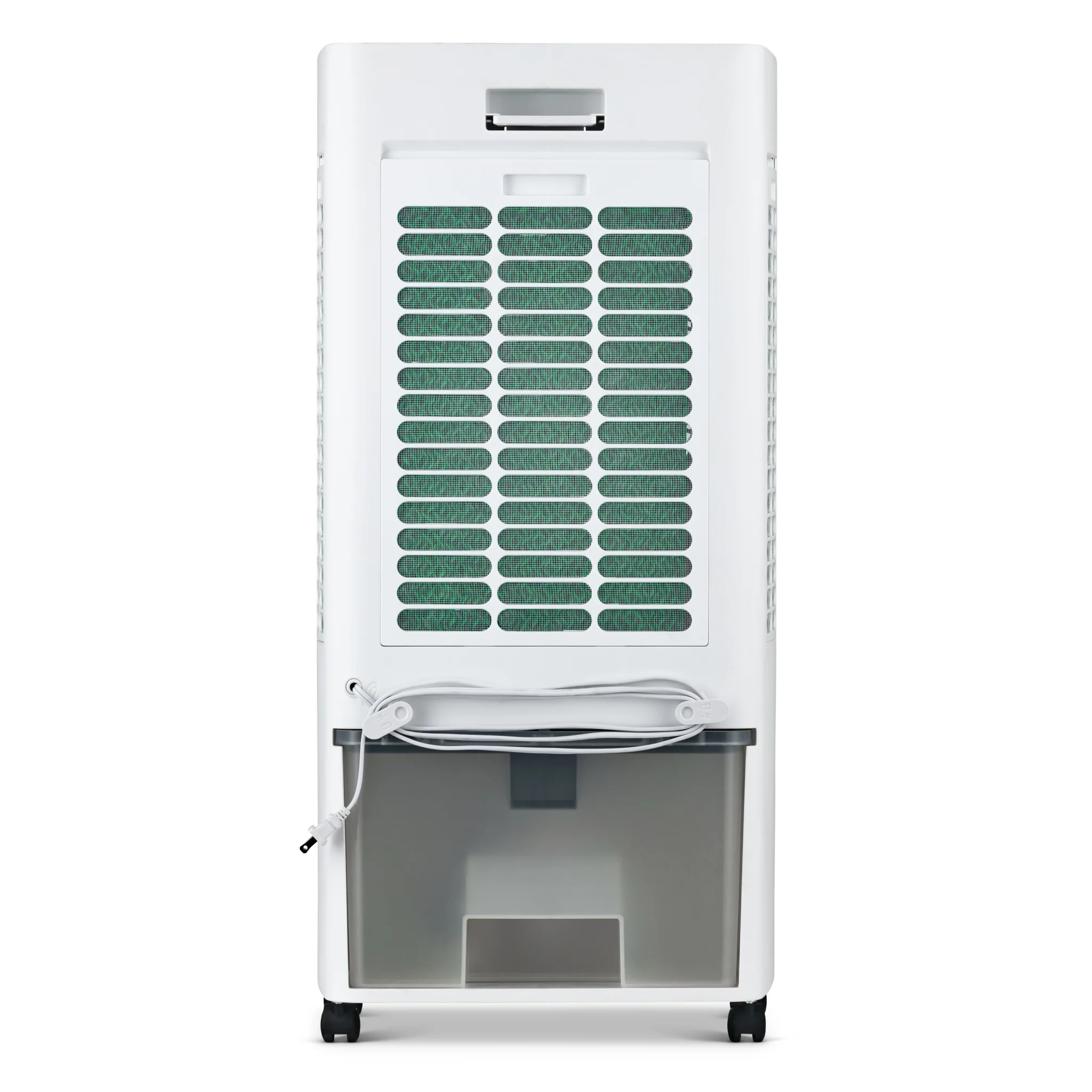2025 Newair® Enfriador de Aire Evaporativo y Ventilador Portátil 1 600 CFM con Placa de Enfriamiento tipo Panal – Blanco