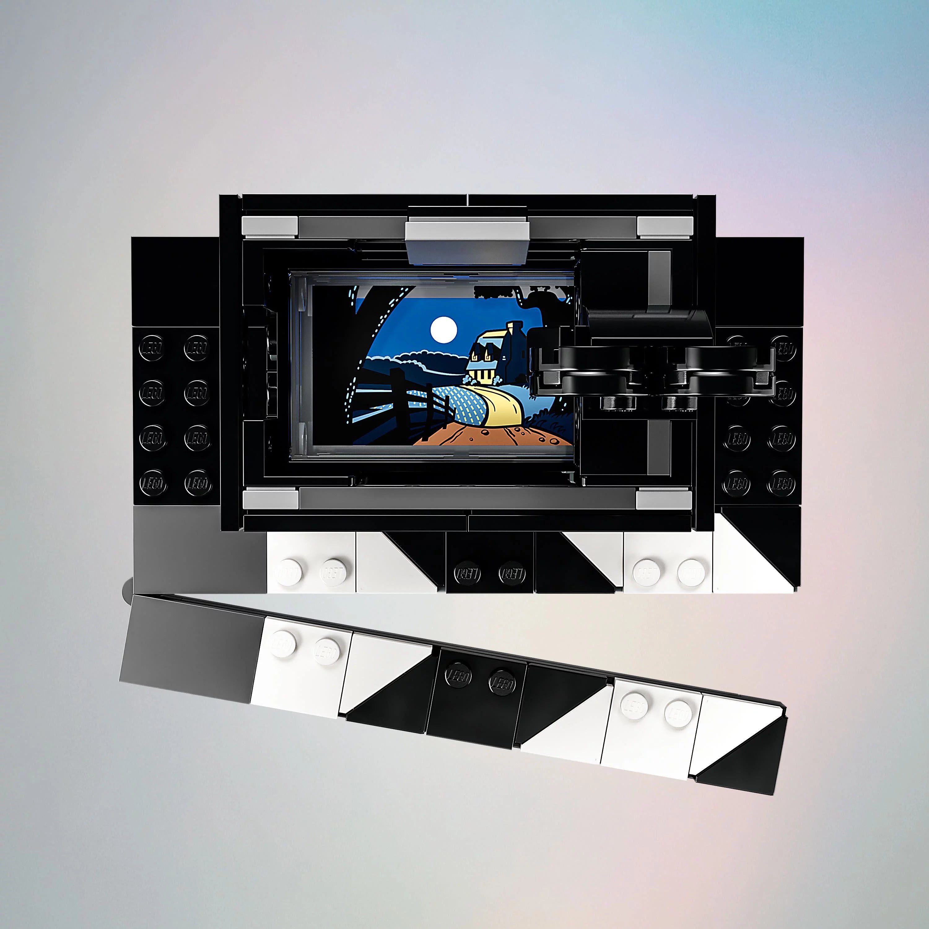 LEGO Disney Cámara Tributo a Walt Disney 43230 Set de Construcción para Fans de Disney, Celebra Disney 100 con una Pieza Coleccionable Perfecta para Jugar y Exhibir, Regalo Divertido para Constructores y Fans Adultos