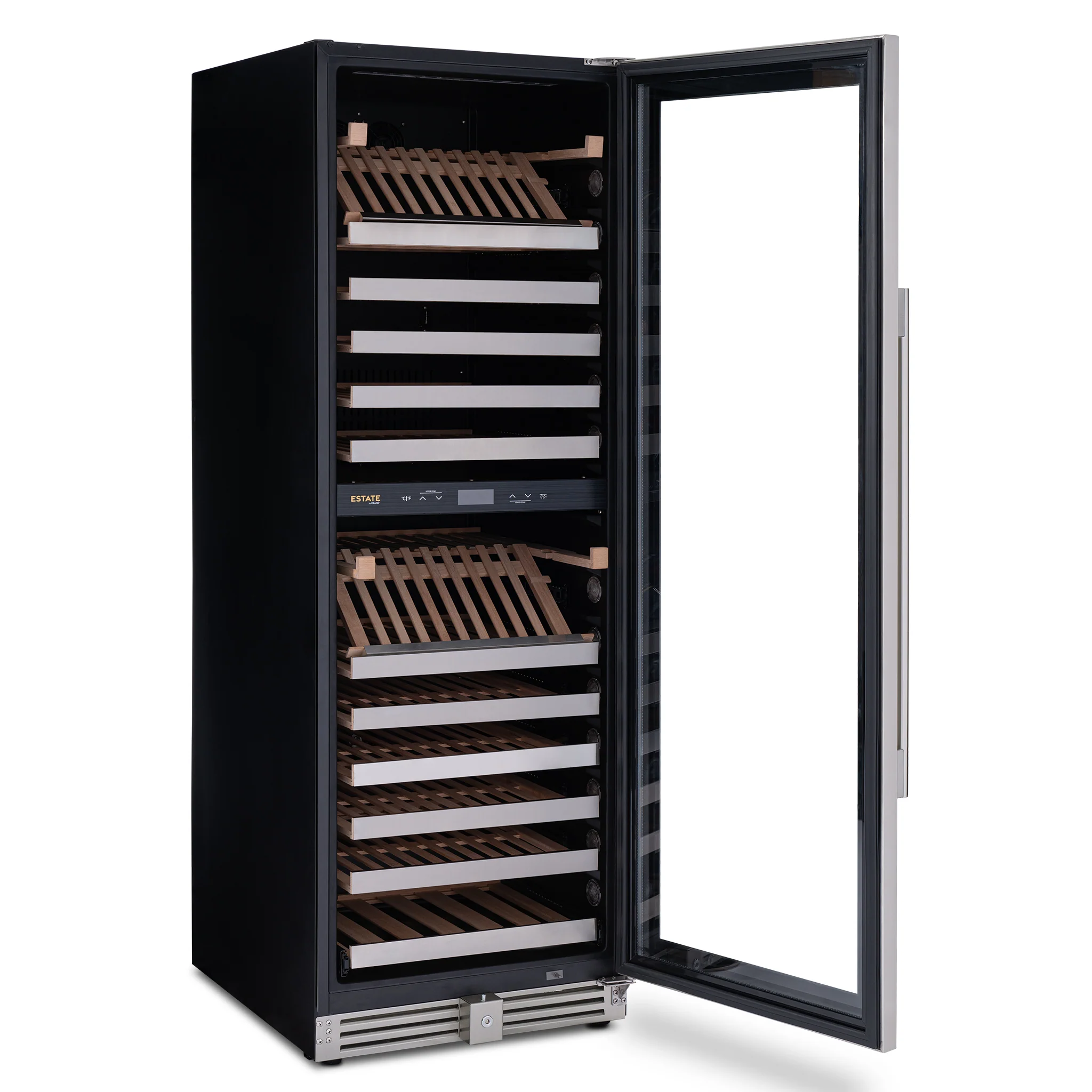 2025 Refrigerador de Vinos Independiente Newair ESTATE – Acero Inoxidable (160 botellas)