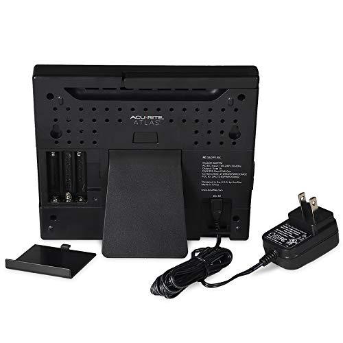 Estación Meteorológica AcuRite Atlas con Pantalla Directa a Wi-Fi y Detección de Rayos, Negra