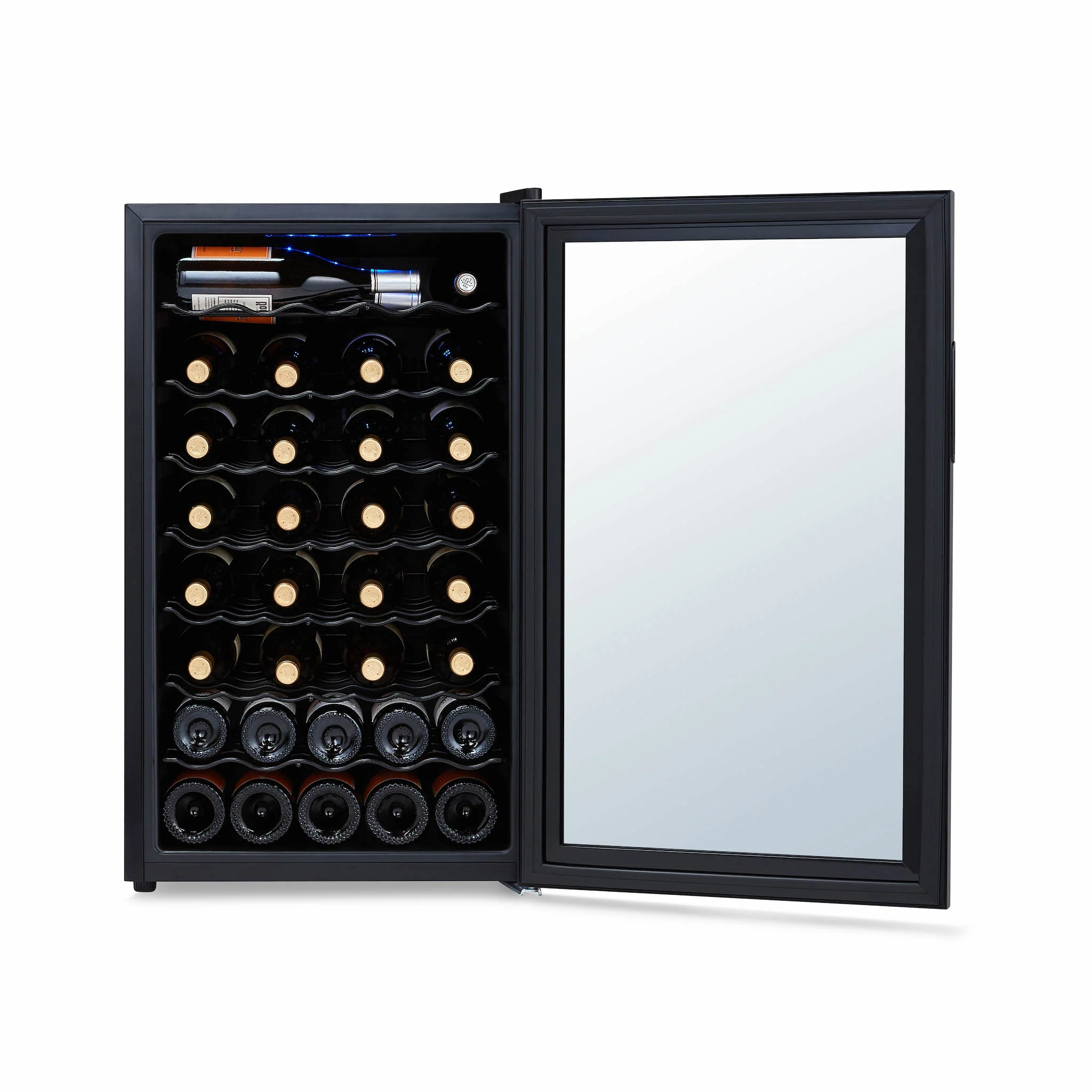 2025 Refrigerador de Vinos Independiente Newair – Negro (51 botellas)