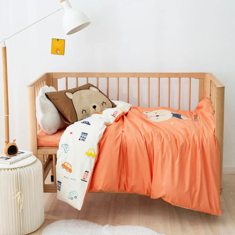 Kit de Bordado de Apliqué de Algodón para Bebé