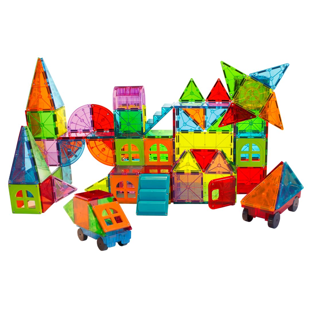 MAGNA TILES Metropolis 110 Piezas de Construcción Magnética