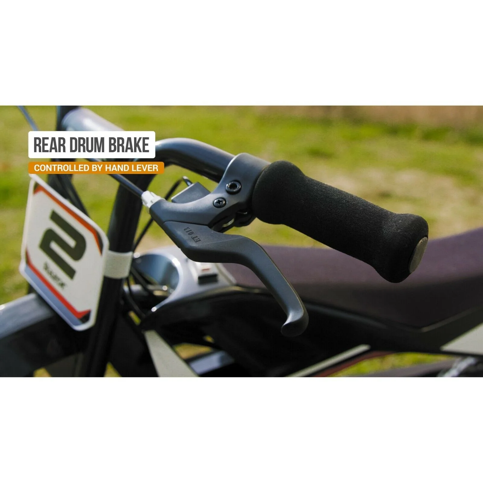 2025 Moto Cross Eléctrica para Niños Razor Dirt Rocket MX125 - Negra