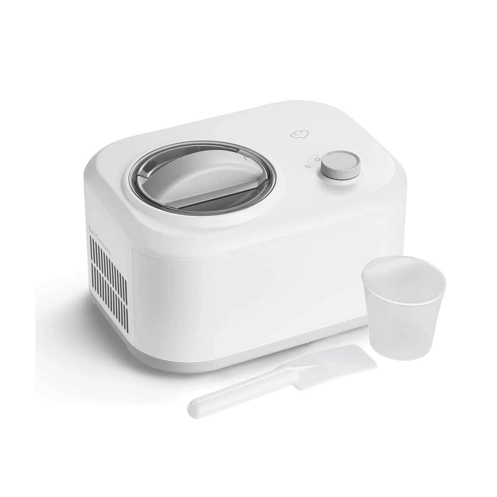 2025 Máquina de helados Eni 1,0 litro – Blanca