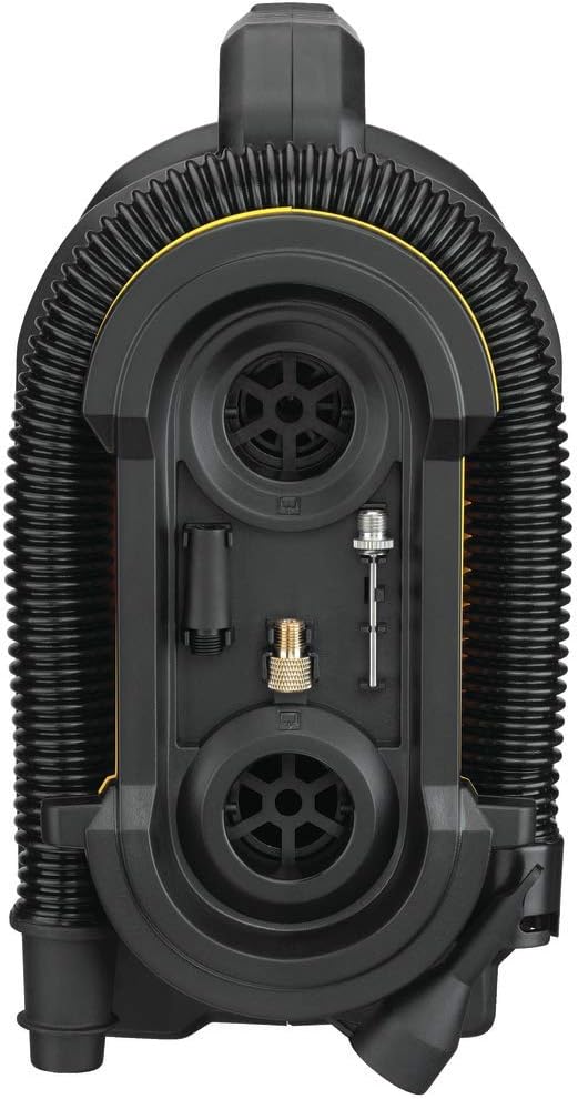 2025 Artículo #0177 DEWALT 20V MAX Compresor de neumáticos compacto y portátil, apagado automático, luz LED, herramienta sin batería ni cargador (DCC020IB)