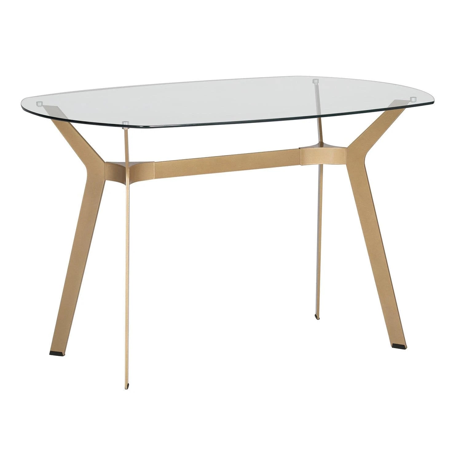 Mesa de escritorio/comedor Archtech Modern Glass de 48’’