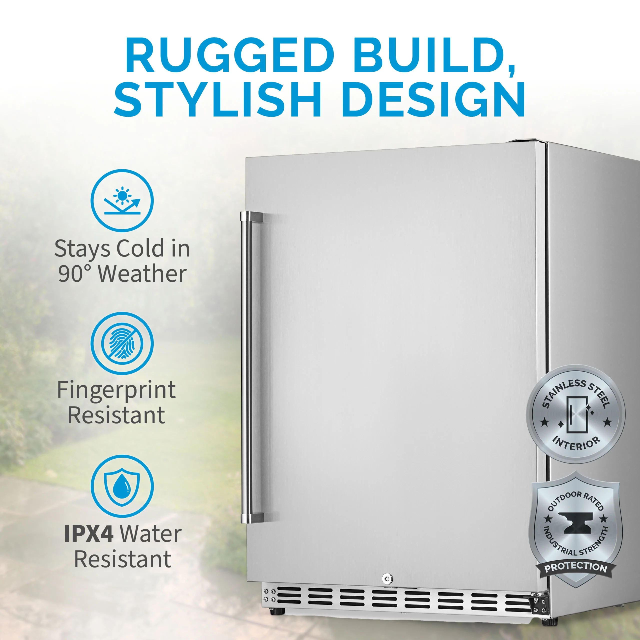2025 Newair® Refrigerador Comercial Empotrable de 24
