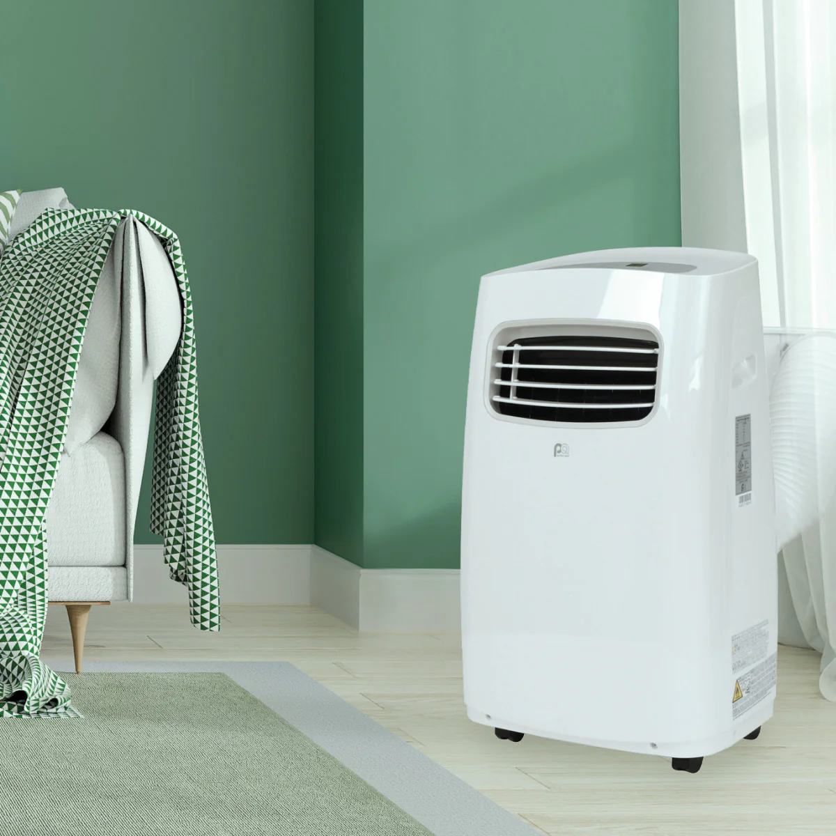 2025 Aire Acondicionado Portátil de 14 000 BTU / 8 200 SACC con Control Remoto Multifunción