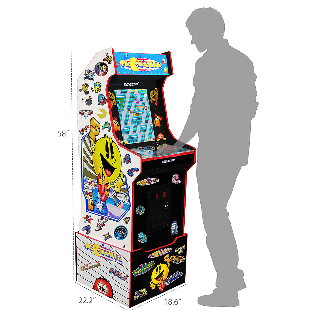 2025 Arcade Personalizable PacMan de Arcade1Up con Pac-Mania – Multicolor