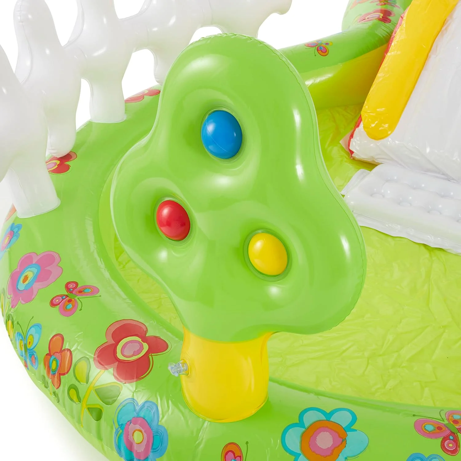Intex Área de Juego Inflable Jungle Adventure – Piscina con Tobogán y Juegos de Agua para Niños