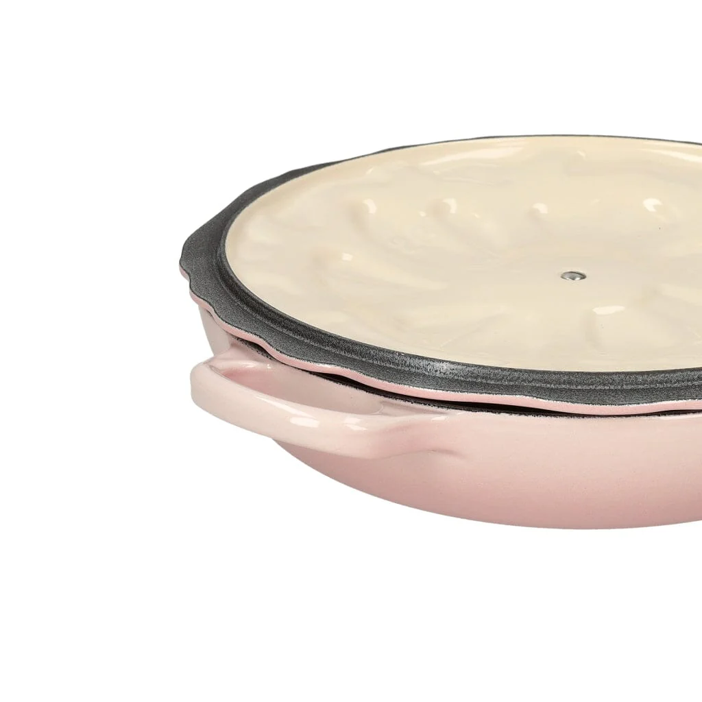 2025 Le Creuset - Cacerola Campagnard Signature Blossom 26 cm Rosa Concha