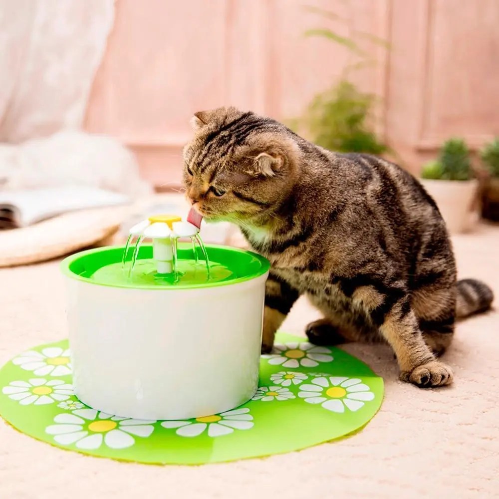 Fuente Automática para Mascotas: Dispensador de Agua para Gatos y Perros