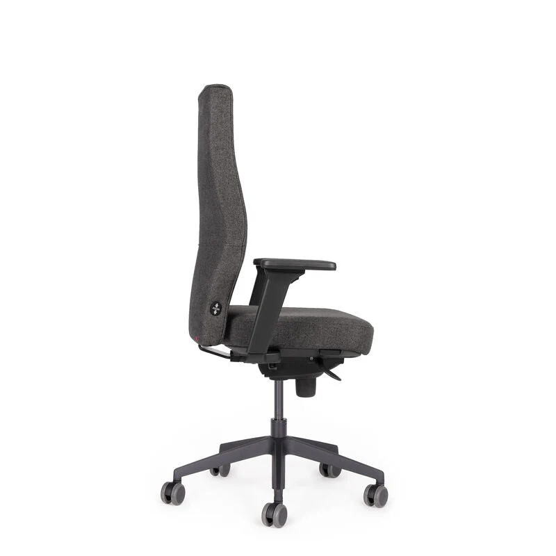 2025 Silla de Oficina Ergonómica lento Genesis | Reposabrazos | Asiento Deslizante | Soporte Lumbar | Tapizado de Lana