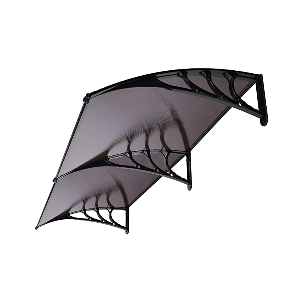 Tejadillo de Ventana y Puerta Marrón 40/80/120 Pulgadas