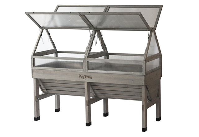 Jardinera Elevada para Exteriores – Huerto Urbano de Madera 70 x 24 x 29 pulgadas de Alto