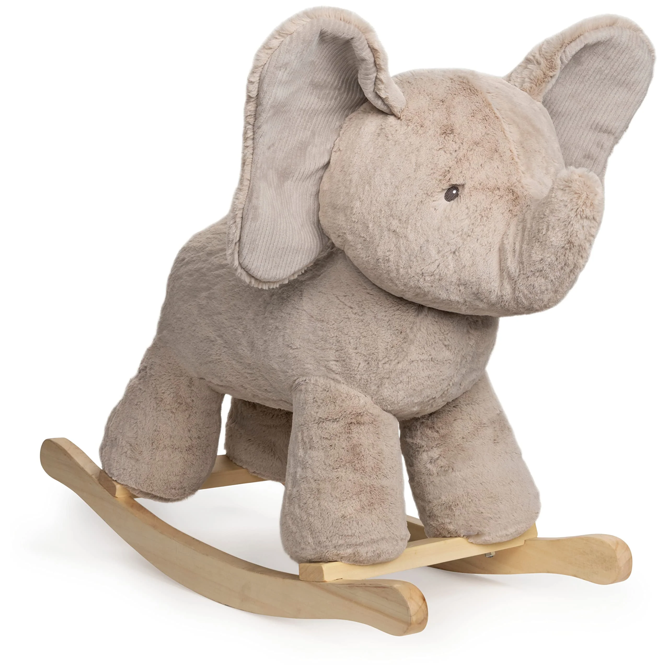 Balancín de oveja con base de madera - Peluche suave para habitación de bebé