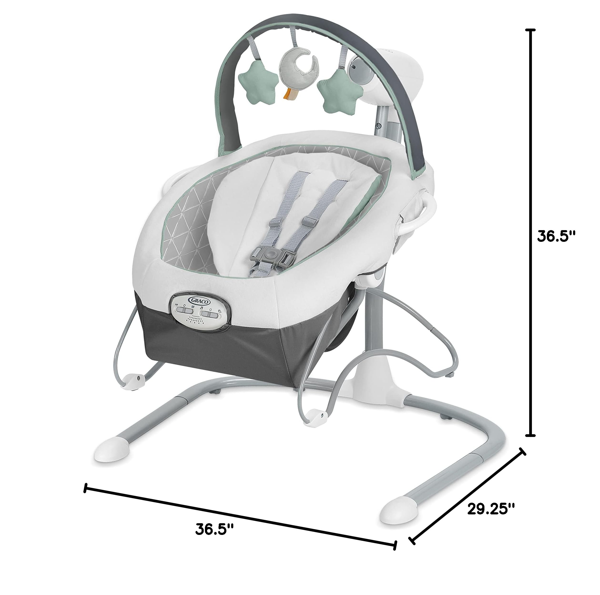 2025 Mecedora portátil Graco Soothe Swing