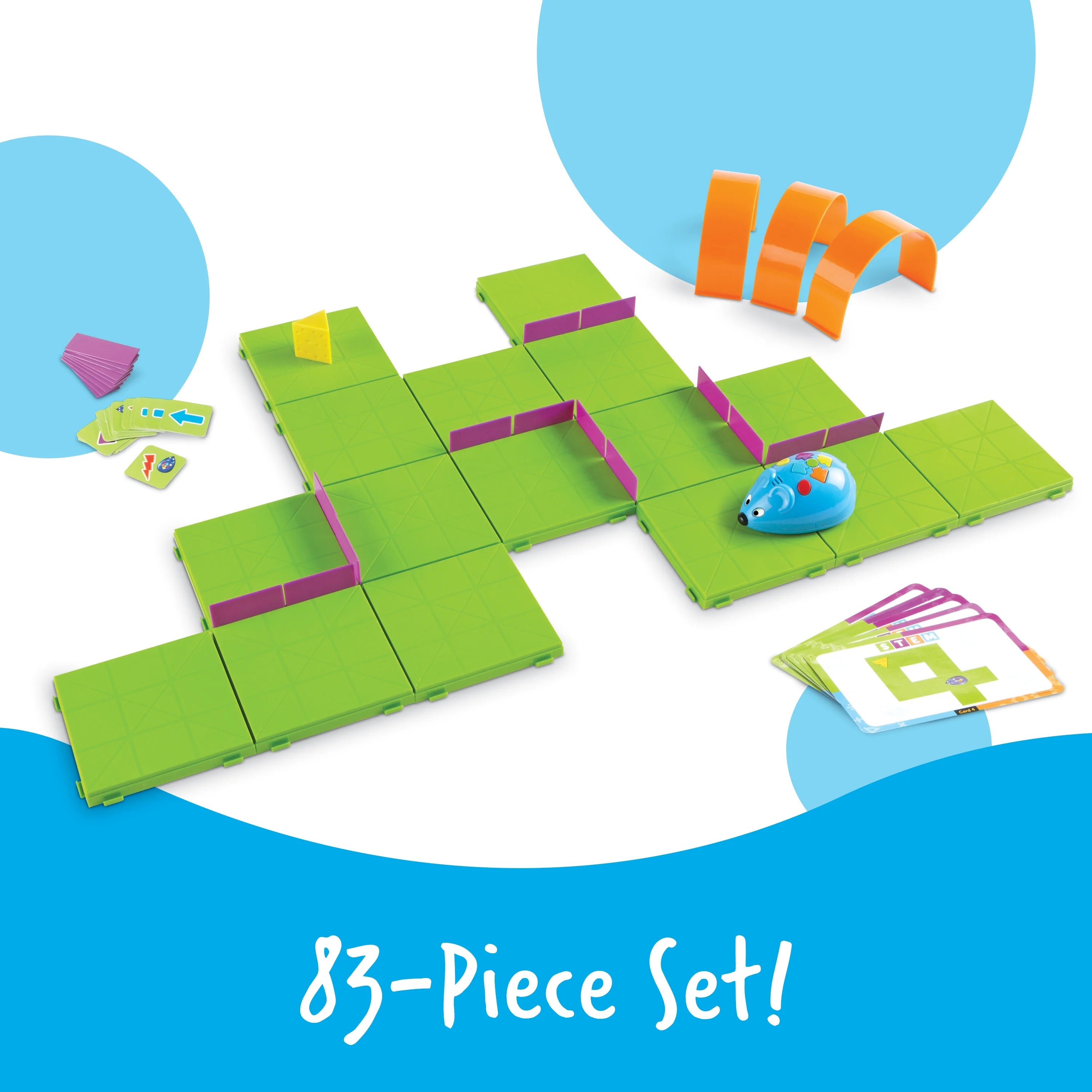 Learning Resources Robot Mouse STEM Activity Set, Juguetes de Ingeniería, Edades 4+