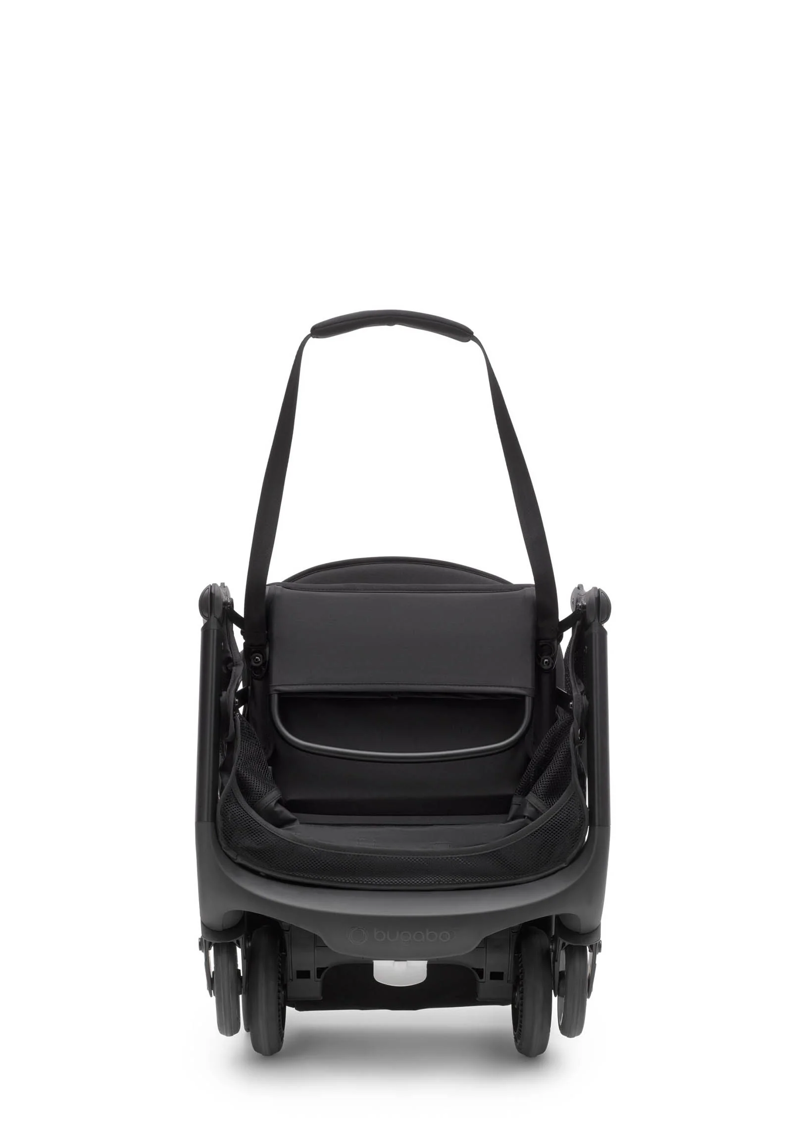 2025 Cochecito Butterfly Buggy Negro / Azul Tormenta