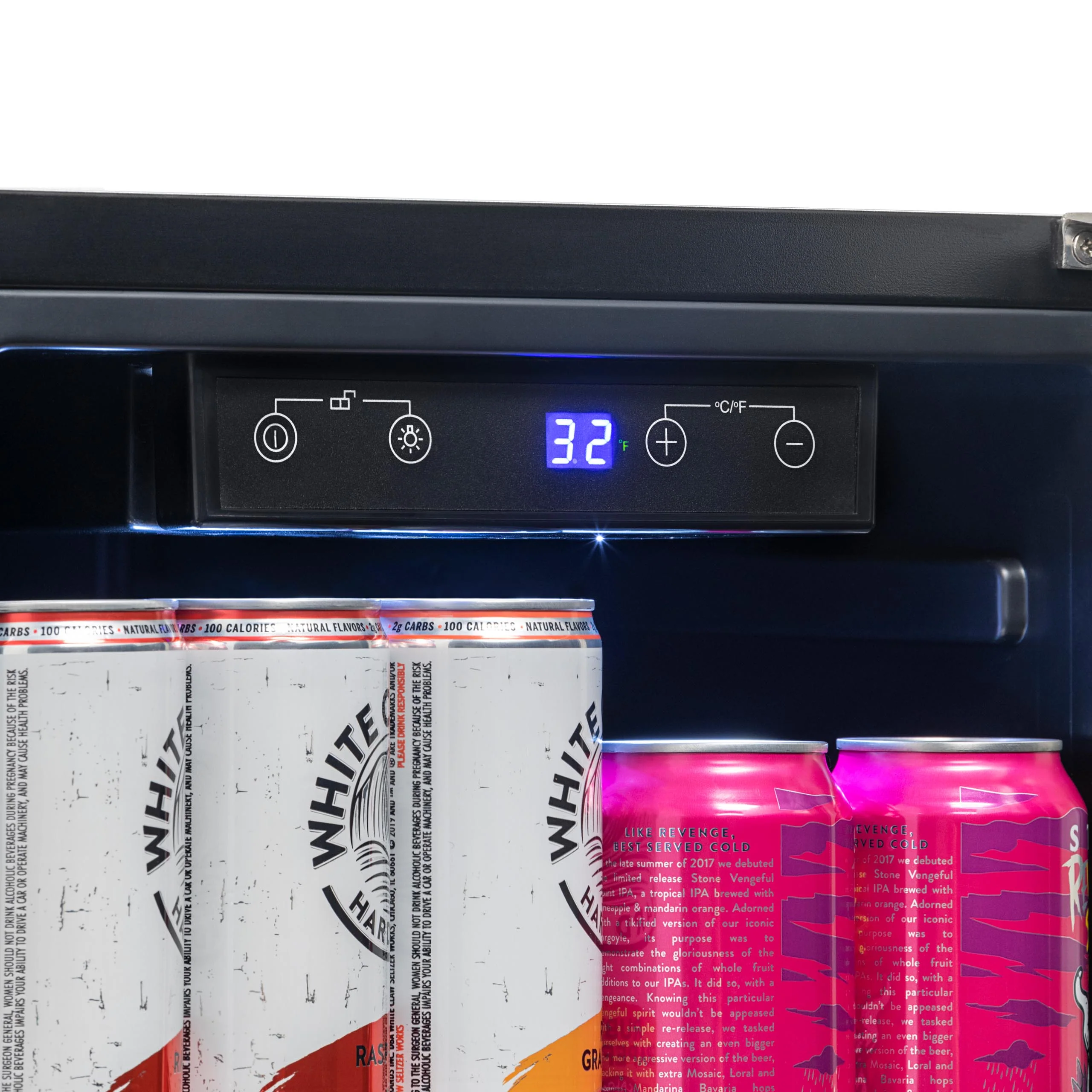 2025 Newair® Refrigerador Empotrable para Exteriores – 90 Latas – 15 Pulgadas