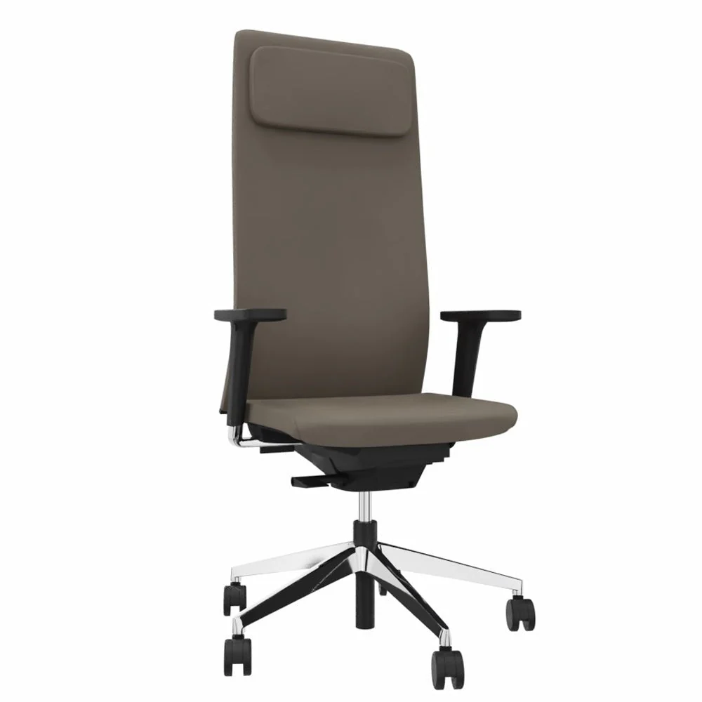 2025 Sillón Ejecutivo Ergonómico de Cuero Auténtico lento Matrix MT14 – EL SILLÓN EJECUTIVO para un Trabajo Cómodo – Fabricado en Alemania – Garantía de 30 Años