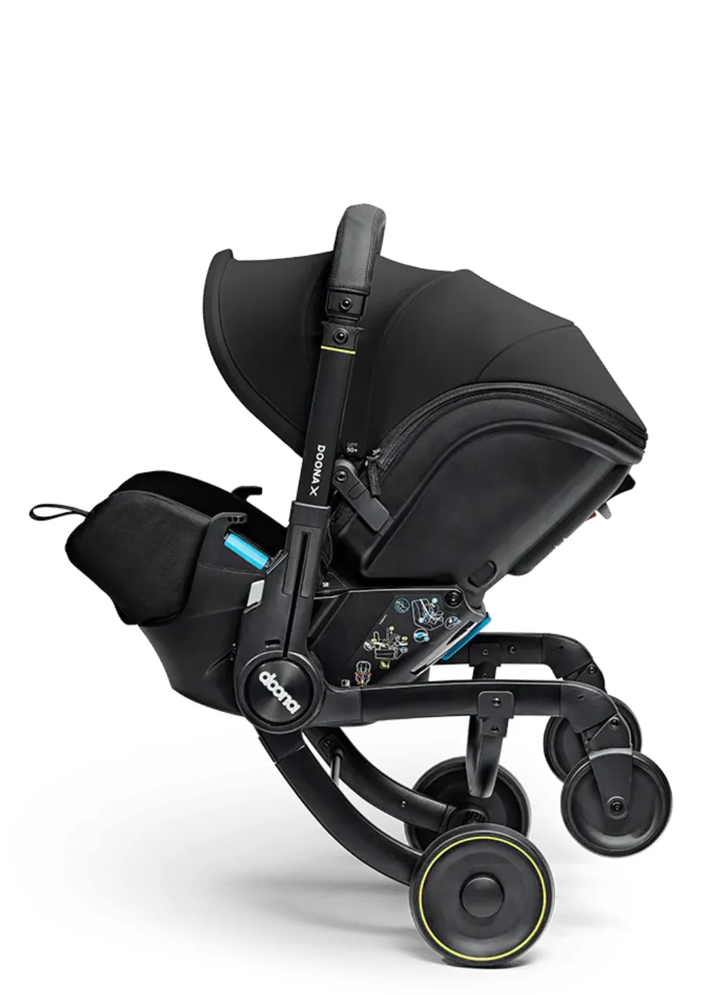 2025 Silla de auto «Doona X» Nitro Black