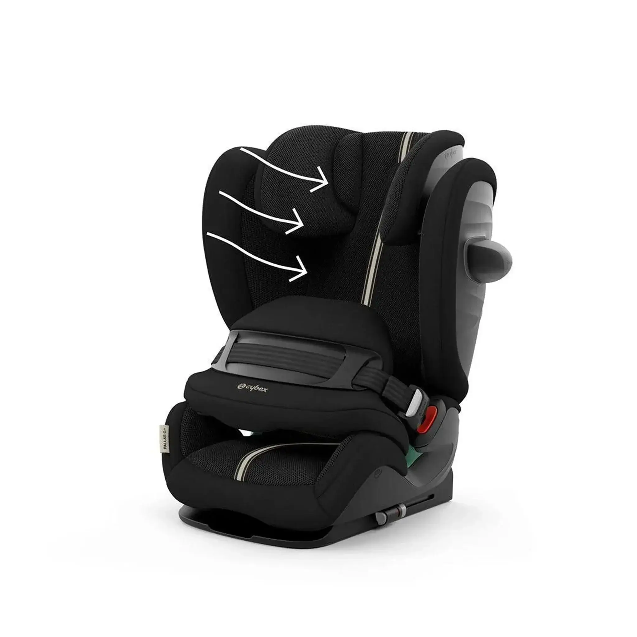 2025 Silla de Coche CYBEX Pallas G i-Size Plus ISOFIX Negro Luna-Negro