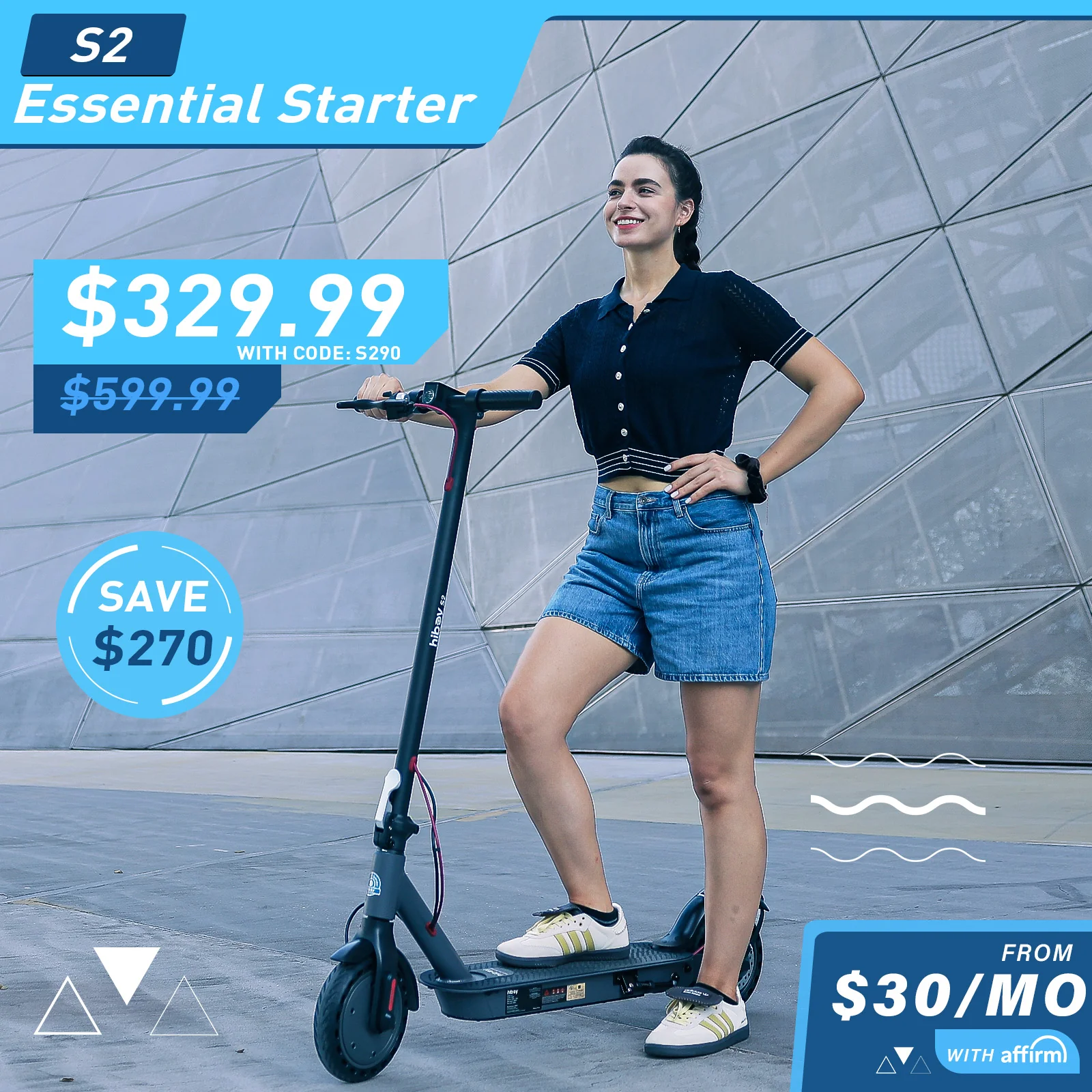 2025 Patinete eléctrico Hiboy S2