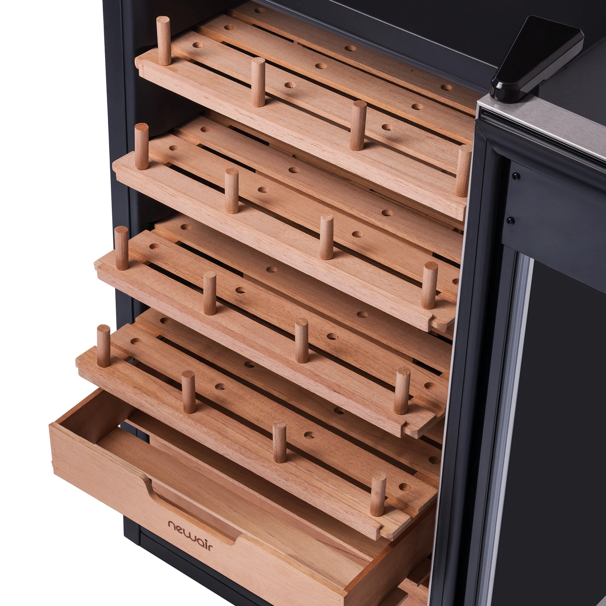 2025 Humidificador Eléctrico para Puros Newair x Boveda – Capacidad para 500 Puros