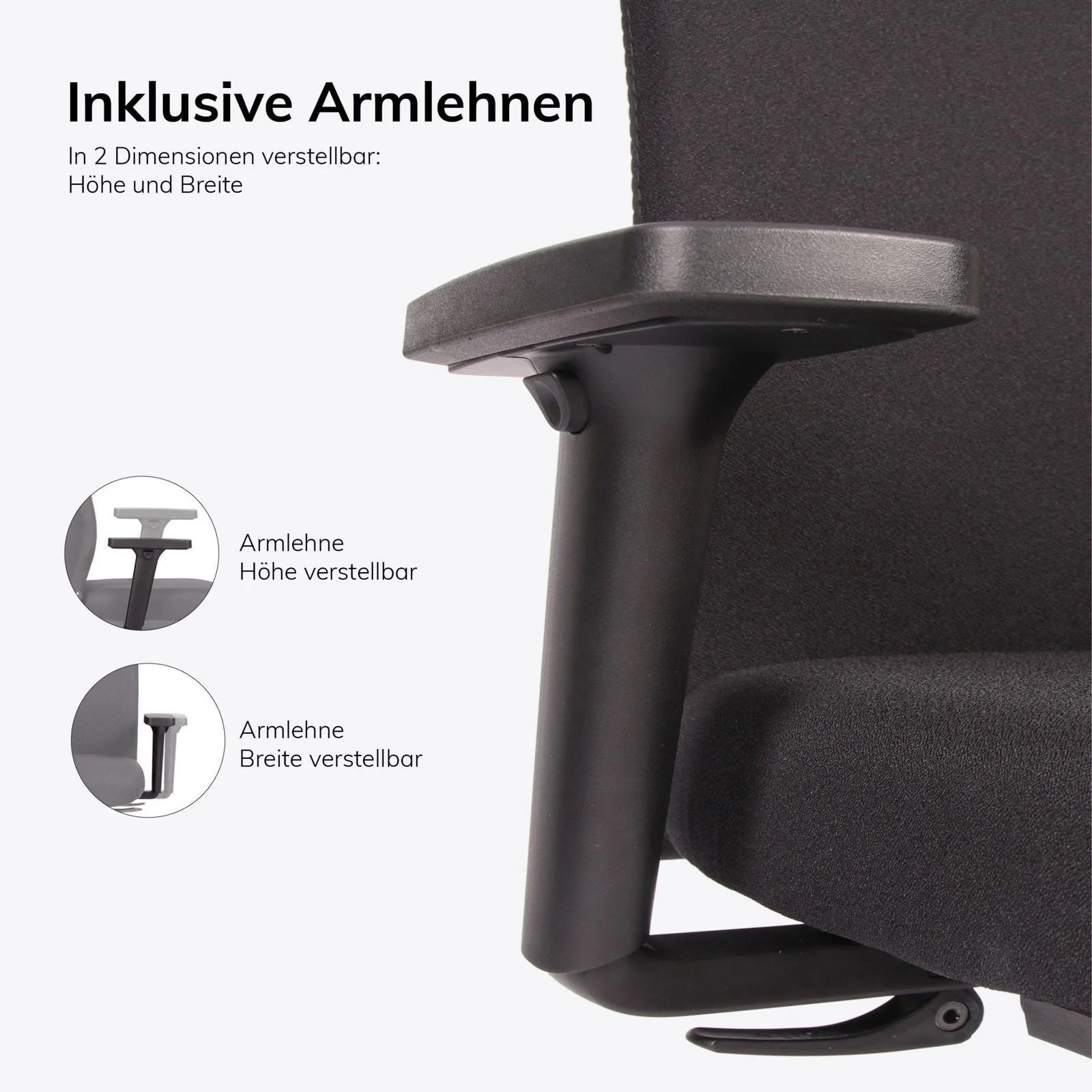 2025 Silla de Oficina Ergonómica lento Agilis AG10 | Gama de Colores | Tejido Bondai | Reposabrazos