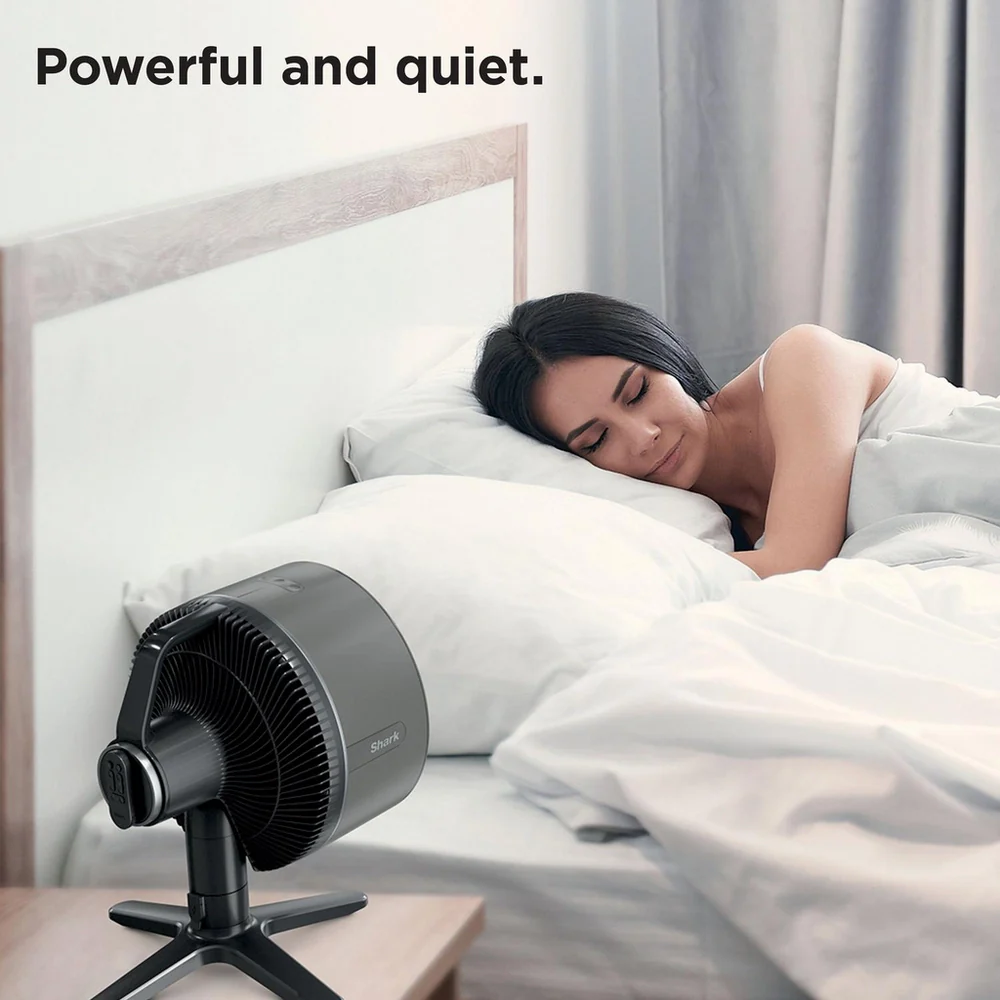 2025 Ventilador de Mesa Shark FA150UK FlexBreeze de Alta Velocidad para Interior y Exterior – Bruma de Hive